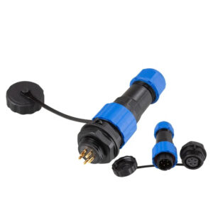 Trending Hot Products Industry  SP16 SD16 Back Nut 5 Pin 5A Dad Mom Male Female Power Plug Circular Waterproof Connectors