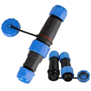 TY13 Docking 2Pin 5A  Solder-free Screw Connection IP68  Led Strip Straight Outdoor Male Female Power Plug Waterproof Connector