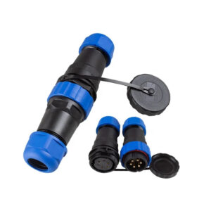 IP68  Straight Outdoor 6Pin Male Female SP28 SD28 6Core 25A Docking Power Plug  Fast Electric Waterproof Connectors