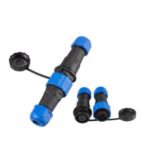 IP68 High Quality SD16 Docking 9Pin 5A Straight Male Female Round Plug Socket SP16 Kit Cable Waterproof Connector