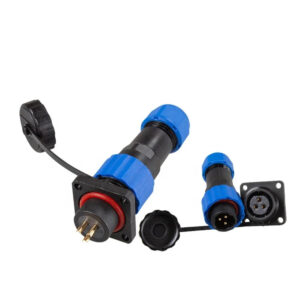 Panel Mount M16 SD16 Square 3pin 10A Outdoor Circular Industrial Male Female Plug Socket Cable Power IP68 Waterproof Connector