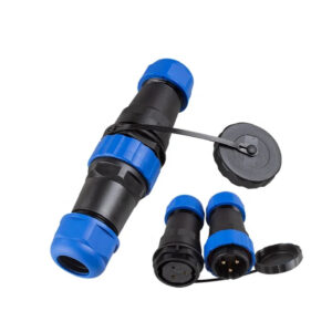 IP68  Straight Outdoor 3Pin Male Female SP28 SD28 3Core 25A Docking Power Plug  Fast Electric Waterproof Connectors